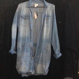 Forever21 Denim Romper